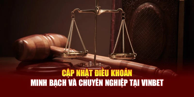 Cập nhật điều khoản – Minh bạch và chuyên nghiệp tại Vinbet